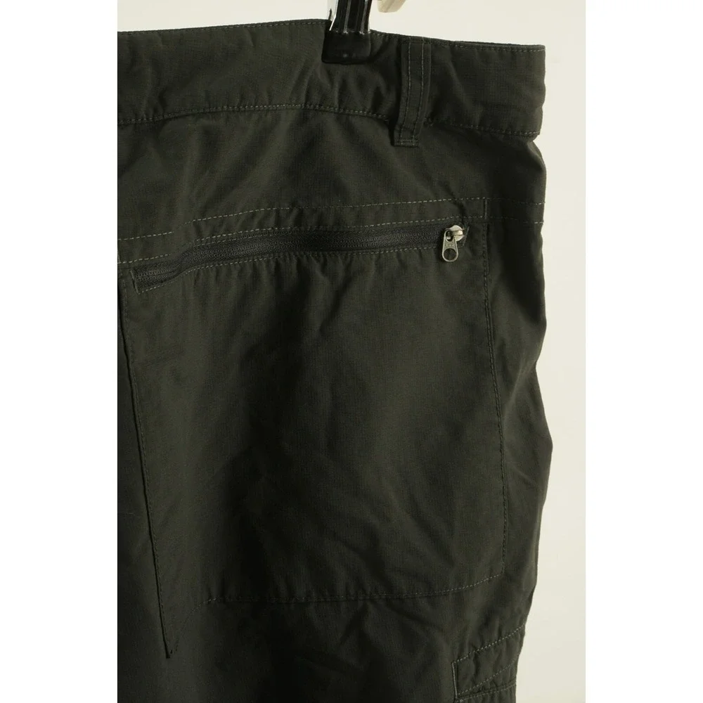 The North Face Men's 40 x 31 Gray Ripstop Nylon Convertible‎ Cargo Hiking Pants
